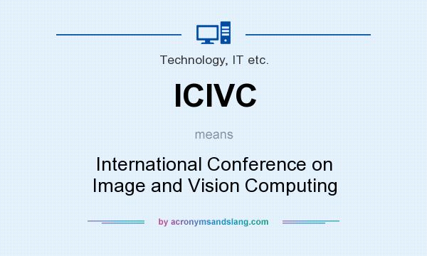 What does ICIVC mean? It stands for International Conference on Image and Vision Computing