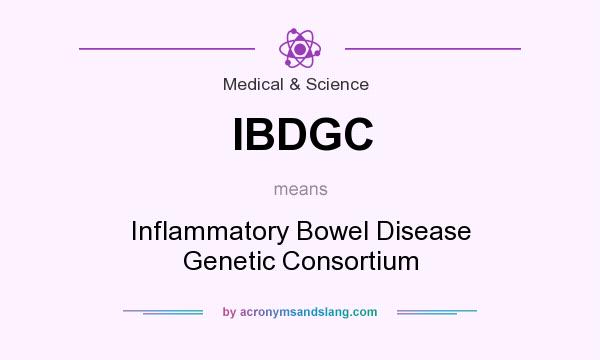 What does IBDGC mean? It stands for Inflammatory Bowel Disease Genetic Consortium