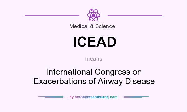 What does ICEAD mean? It stands for International Congress on Exacerbations of Airway Disease