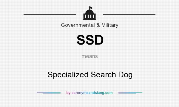 what does it mean to do a “specialized search”?