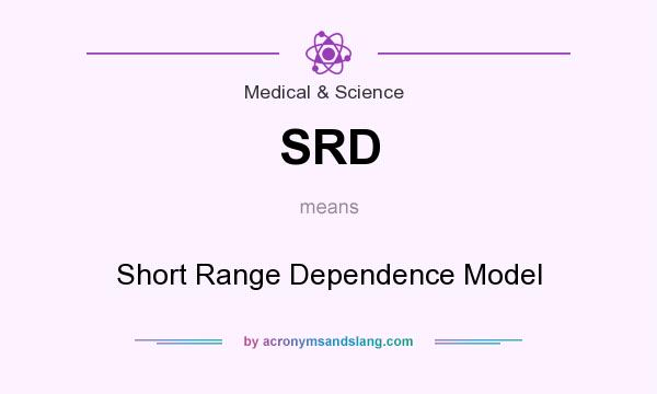 What does SRD mean? It stands for Short Range Dependence Model