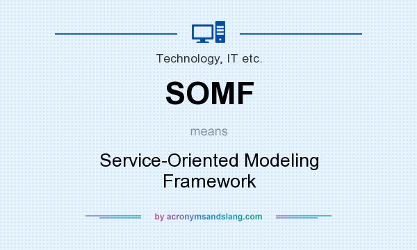 What does SOMF mean? It stands for Service-Oriented Modeling Framework