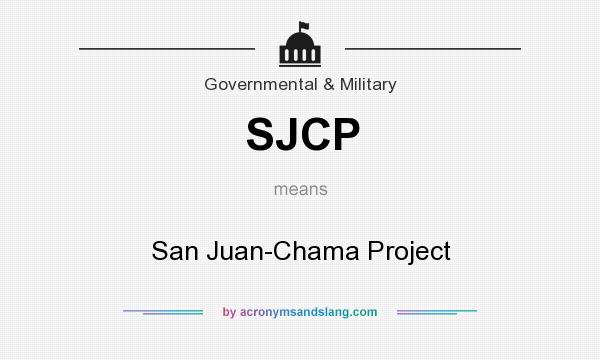 What does SJCP mean? It stands for San Juan-Chama Project