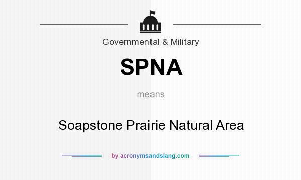 What does SPNA mean? It stands for Soapstone Prairie Natural Area