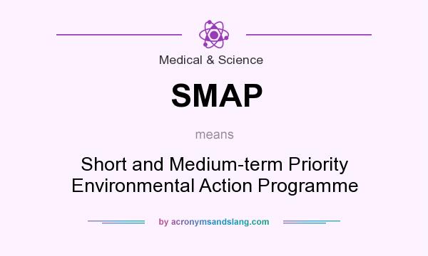 What does SMAP mean? It stands for Short and Medium-term Priority Environmental Action Programme