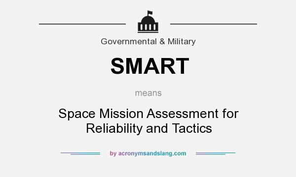 What does SMART mean? It stands for Space Mission Assessment for Reliability and Tactics