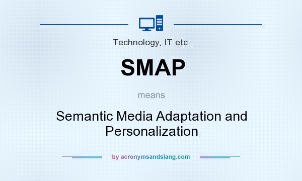 What does SMAP mean? It stands for Semantic Media Adaptation and Personalization