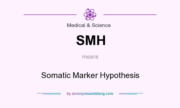 What does SMH mean? It stands for Somatic Marker Hypothesis