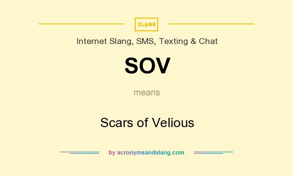 What does SOV mean? It stands for Scars of Velious