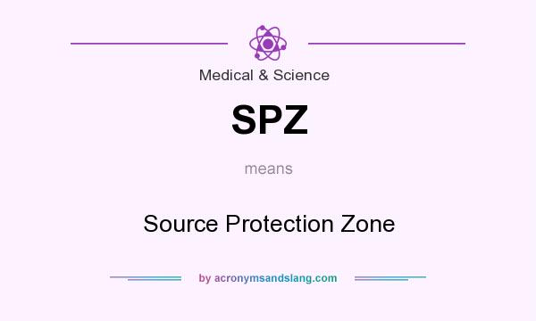 What does SPZ mean? It stands for Source Protection Zone