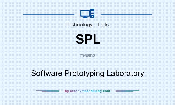What does SPL mean? It stands for Software Prototyping Laboratory