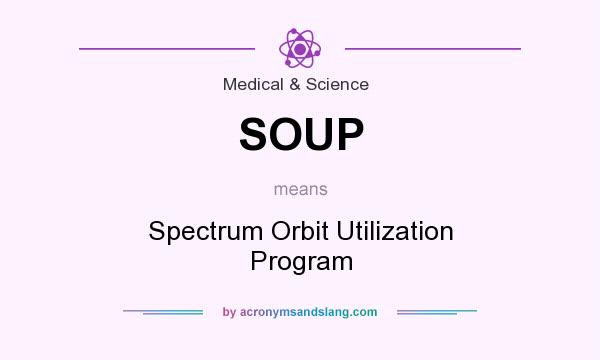 What does SOUP mean? It stands for Spectrum Orbit Utilization Program