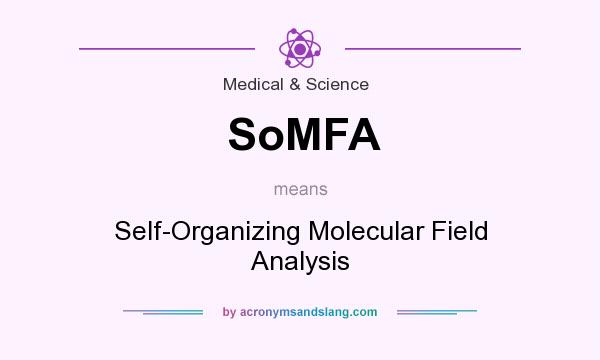 What does SoMFA mean? It stands for Self-Organizing Molecular Field Analysis