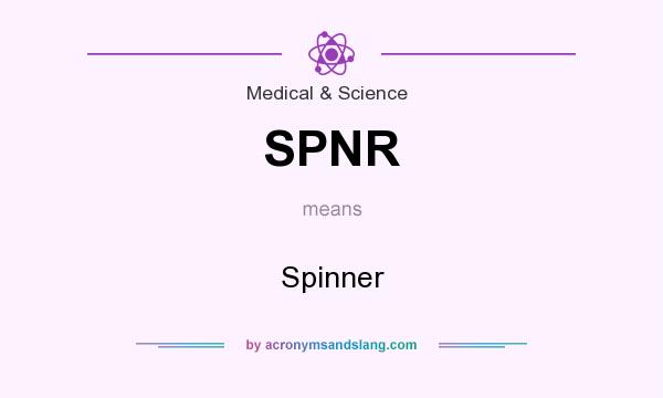 What does SPNR mean? It stands for Spinner