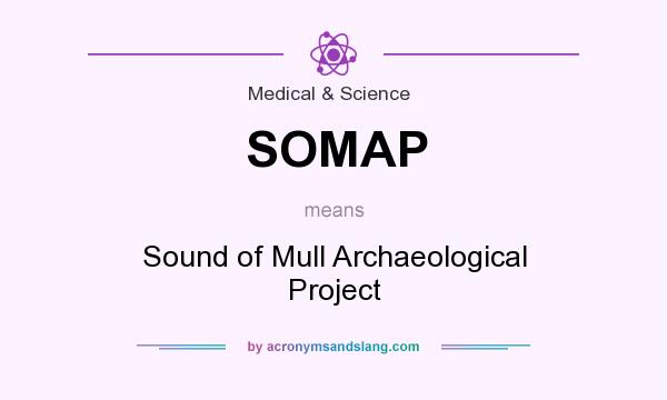 What does SOMAP mean? It stands for Sound of Mull Archaeological Project