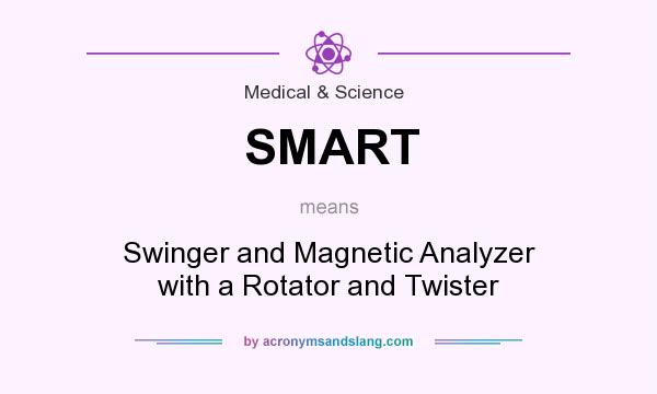 What does SMART mean? It stands for Swinger and Magnetic Analyzer with a Rotator and Twister