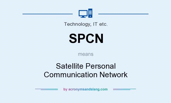 What does SPCN mean? It stands for Satellite Personal Communication Network