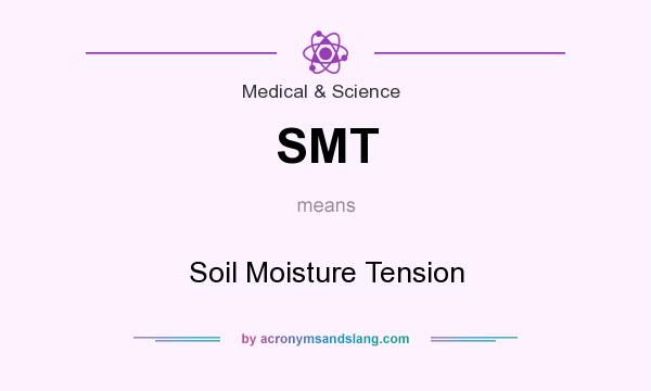 What does SMT mean? It stands for Soil Moisture Tension
