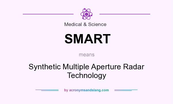 What does SMART mean? It stands for Synthetic Multiple Aperture Radar Technology
