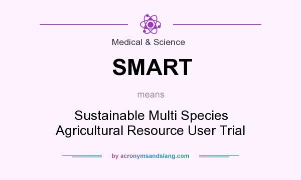 What does SMART mean? It stands for Sustainable Multi Species Agricultural Resource User Trial