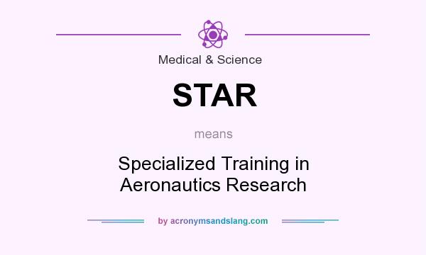 What does STAR mean? It stands for Specialized Training in Aeronautics Research