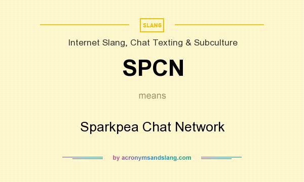What does SPCN mean? It stands for Sparkpea Chat Network