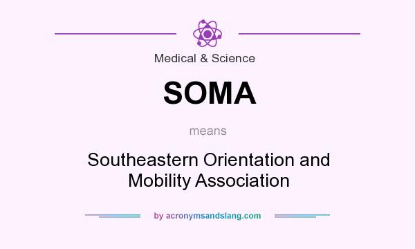 What does SOMA mean? It stands for Southeastern Orientation and Mobility Association