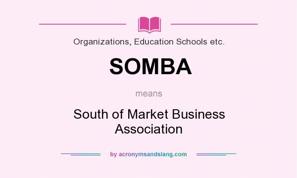 What does SOMBA mean? It stands for South of Market Business Association