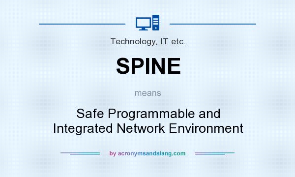 What does SPINE mean? It stands for Safe Programmable and Integrated Network Environment