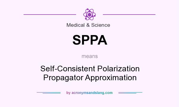 What does SPPA mean? It stands for Self-Consistent Polarization Propagator Approximation