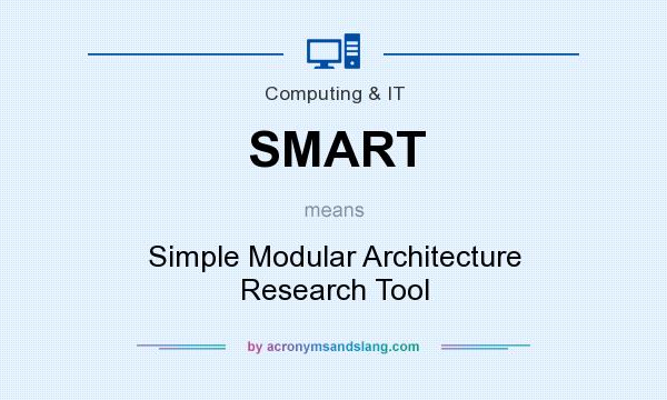What does SMART mean? It stands for Simple Modular Architecture Research Tool