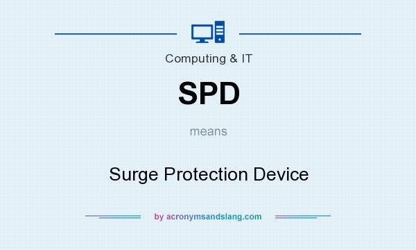 What does SPD mean? It stands for Surge Protection Device