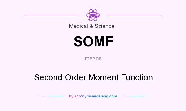 What does SOMF mean? It stands for Second-Order Moment Function
