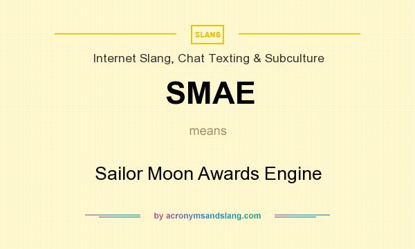 What does SMAE mean? It stands for Sailor Moon Awards Engine