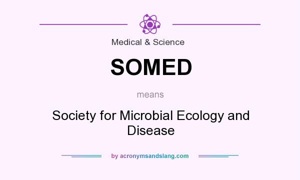 What does SOMED mean? It stands for Society for Microbial Ecology and Disease