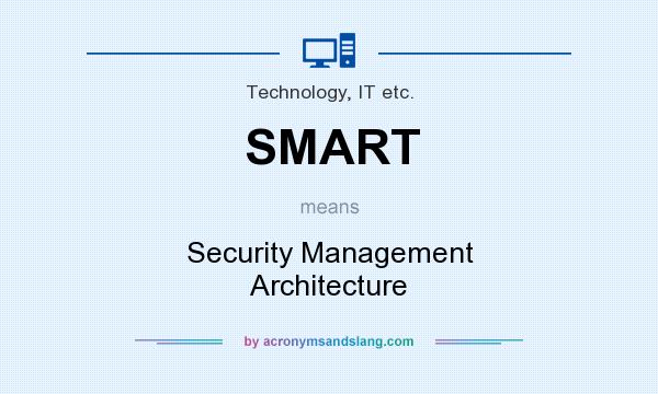 What does SMART mean? It stands for Security Management Architecture
