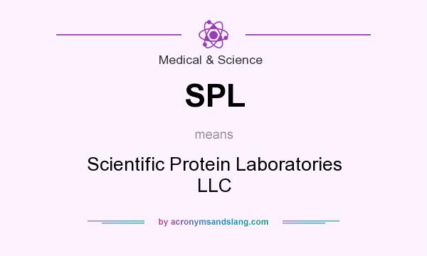 What does SPL mean? It stands for Scientific Protein Laboratories LLC