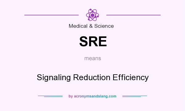 What does SRE mean? It stands for Signaling Reduction Efficiency