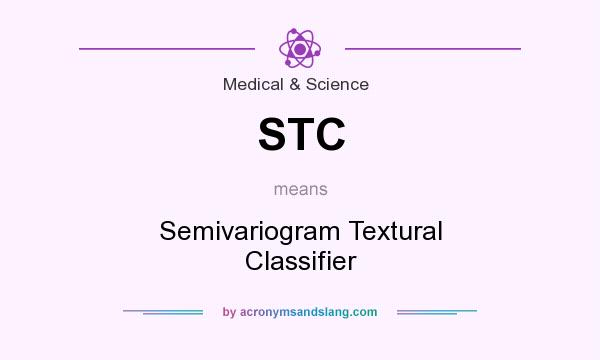 What does STC mean? It stands for Semivariogram Textural Classifier