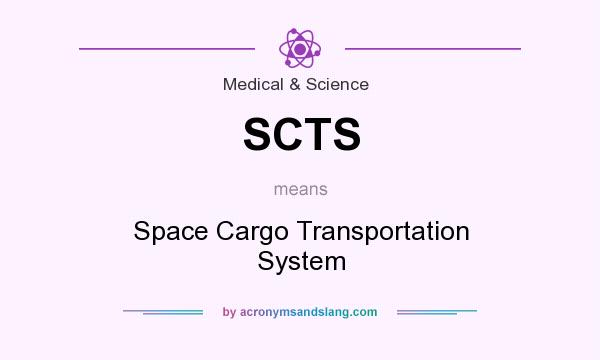 What does SCTS mean? It stands for Space Cargo Transportation System
