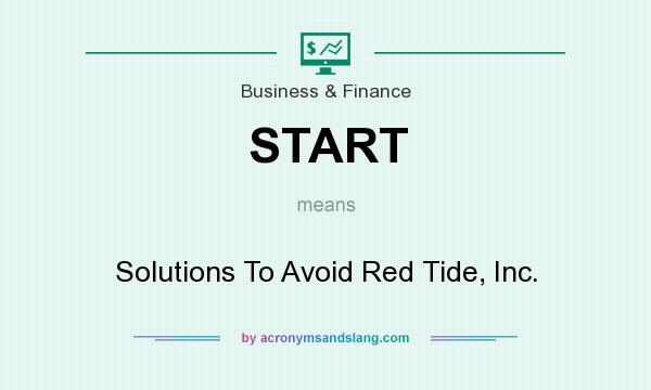 What does START mean? It stands for Solutions To Avoid Red Tide, Inc.