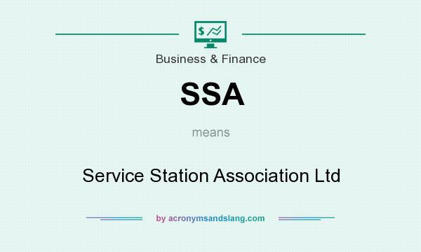 What does SSA mean? It stands for Service Station Association Ltd