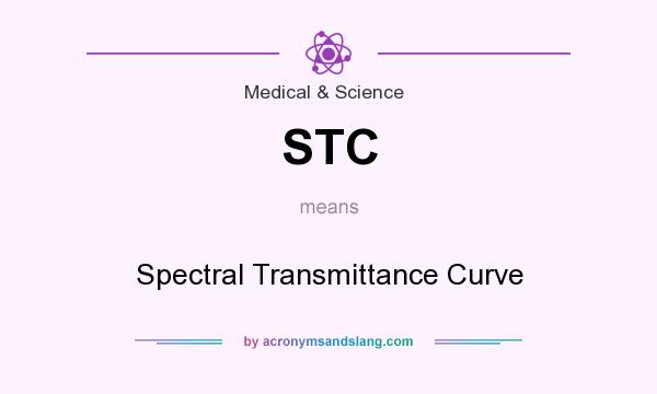 What does STC mean? It stands for Spectral Transmittance Curve