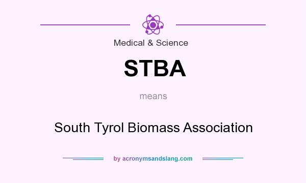 What does STBA mean? It stands for South Tyrol Biomass Association
