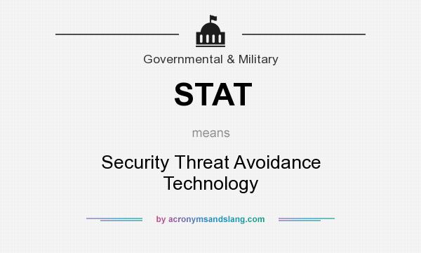 What does STAT mean? It stands for Security Threat Avoidance Technology