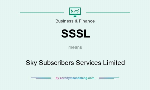 What does SSSL mean? It stands for Sky Subscribers Services Limited