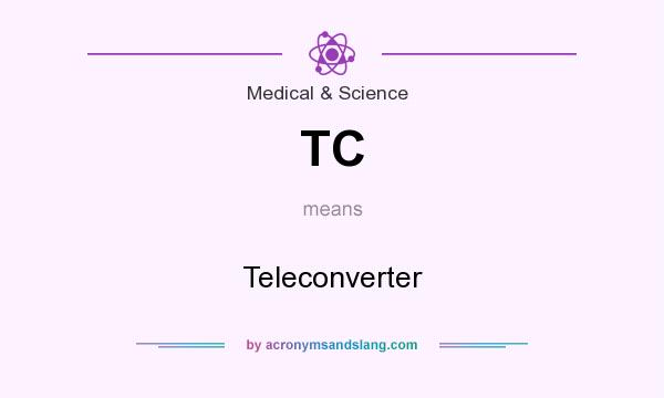 What does TC mean? It stands for Teleconverter