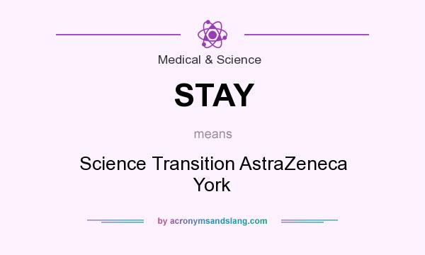What does STAY mean? It stands for Science Transition AstraZeneca York