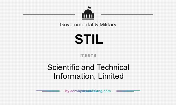 What does STIL mean? It stands for Scientific and Technical Information, Limited