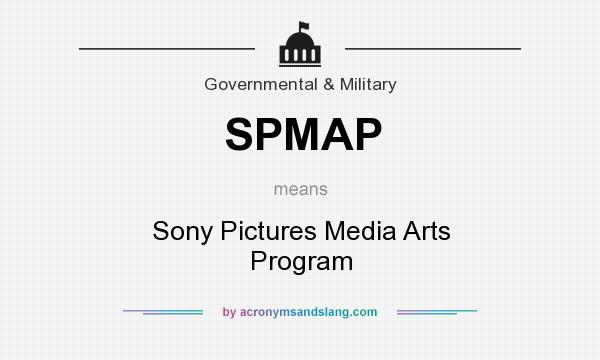 What does SPMAP mean? It stands for Sony Pictures Media Arts Program